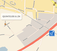 route naar Quinelier & Zn